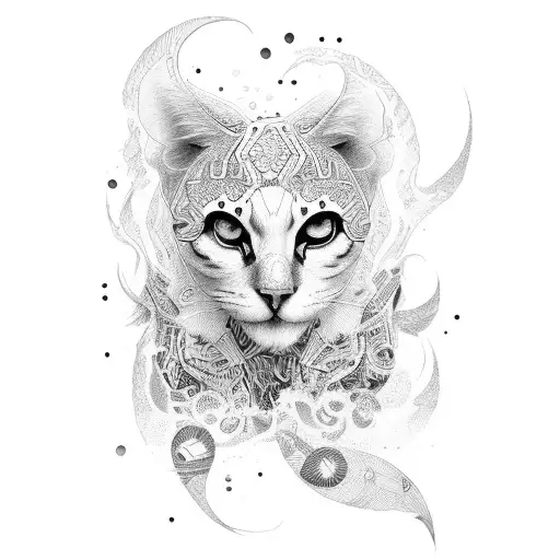 Brazilian & American & fate & love tattoo design idea
