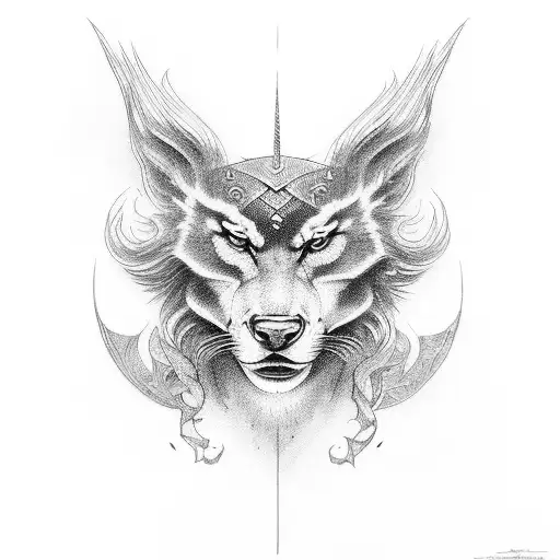 wegwisir with thor tattoo design idea