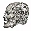 Amber Rose tattoo design idea