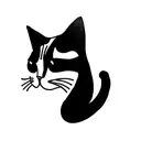 Cat Calico  tattoo design idea