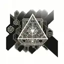 electrical ohms law such as scales tattoo design idea