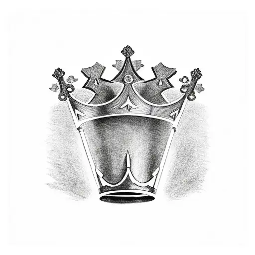 King's Crown tattoo design idea