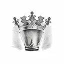 King's Crown tattoo design idea