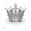 King's Crown tattoo design idea