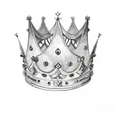 King's Crown tattoo design idea