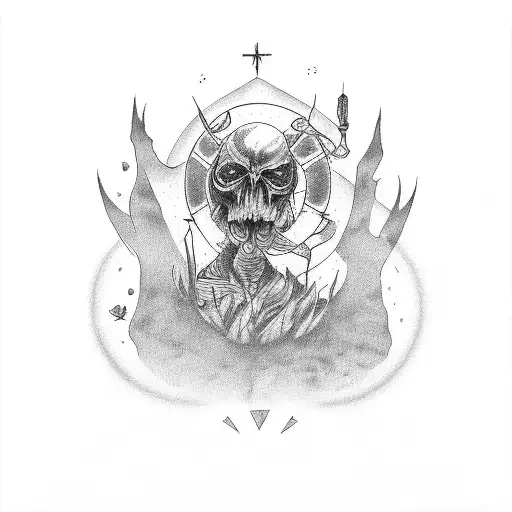 tattoo with lyrics from just pretend by bad omens tattoo design idea