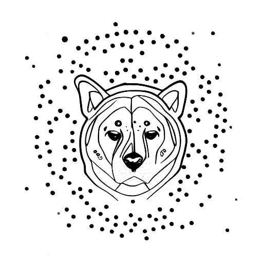 semi colon with paw print tattoo design idea