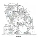 Numb tattoo design idea