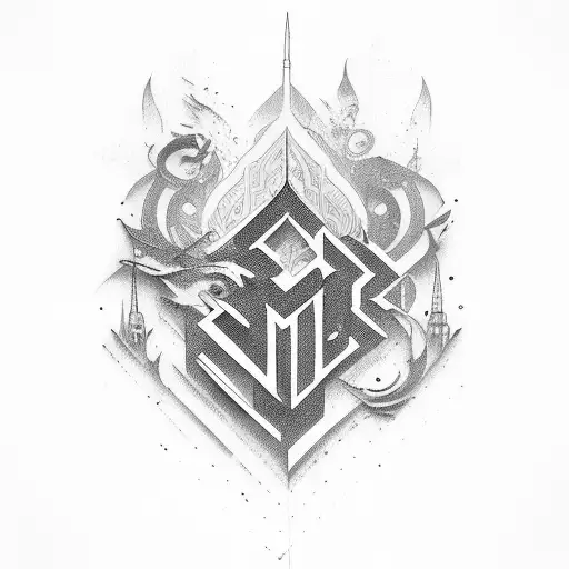  LETTERING TATTOO, WORD "AMAR". FONT GOTHIC tattoo design idea