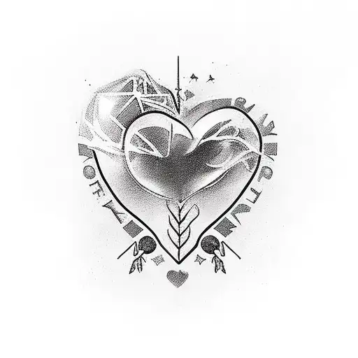 crie uma tatuagem com os nomes dos meus filhos Pedro & Estela incorporados ao desenho referências de amor autismo e tdah tattoo design idea