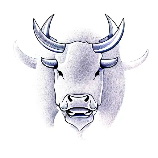 bull astrology tattoo design idea