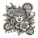 alexandra tattoo design idea