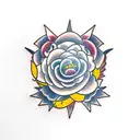 matching tattoo design idea