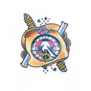 matching tattoo design idea