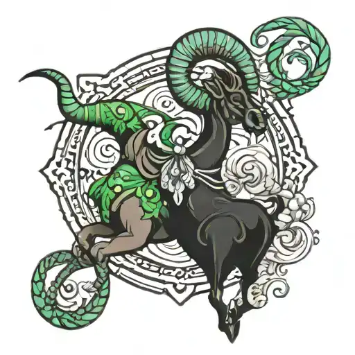 Aries libra gemini cancer zodiac sign tattoo design idea