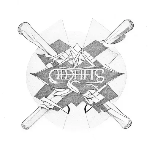 red hot chili peppers outline logo tattoo design idea