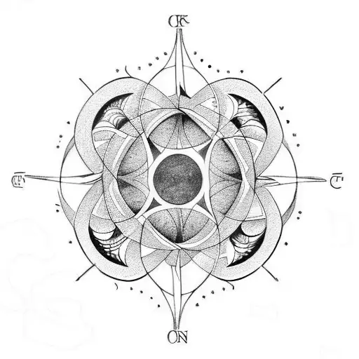 circle of fifths tattoo design idea