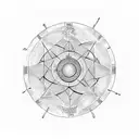 circle of fifths tattoo design idea