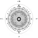 circle of fifths tattoo design idea