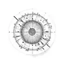 circle of fifths tattoo design idea