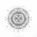 circle of fifths tattoo design idea