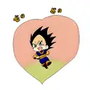 majin vegeta tattoo design idea