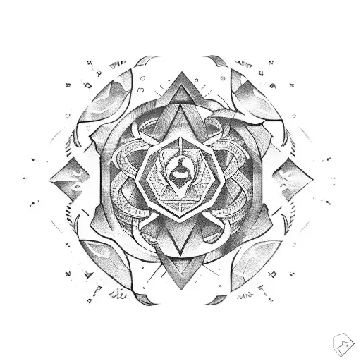 stoic symbol  tattoo design idea