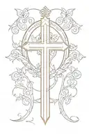 Catholic inspired tattoo tattoo design idea