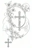 Catholic inspired tattoo tattoo design idea
