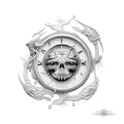 posiedon tattoo design idea