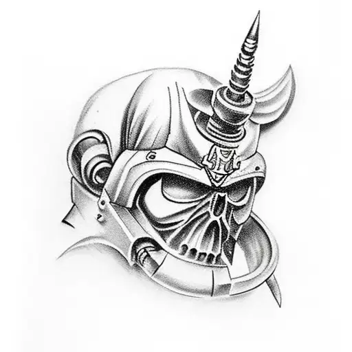 warhammer 40k dark angels tattoo design idea