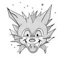 goku and mickey mouse tattoo design idea