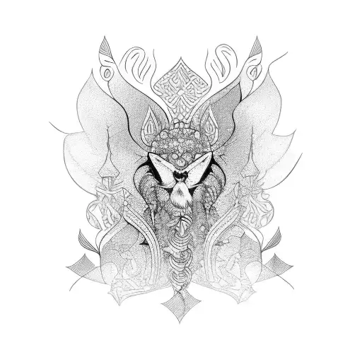 Persia tattoo design idea