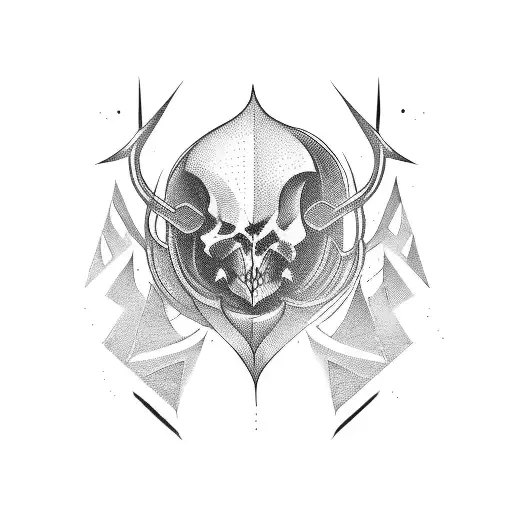 metal band tattoo design idea