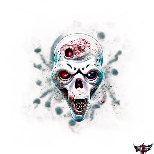 ZOMBIE tattoo design idea