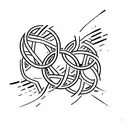 Olympic Rings Around Team USA tattoo design idea
