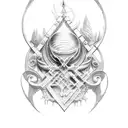 Biblical tattoo design idea