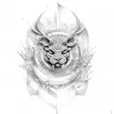 Biblical tattoo design idea