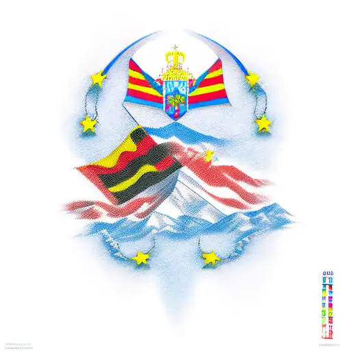 romania tattoo design idea