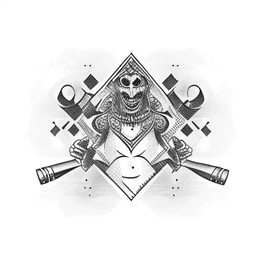 wine lover tattoo design idea