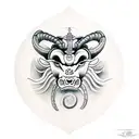 aries/Māori tattoo design idea