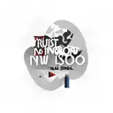 trust no one tattoo design idea