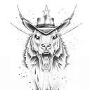 small Red dead redemption tattoo tattoo design idea