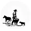 small Red dead redemption tattoo tattoo design idea