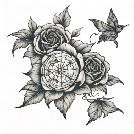 Destined to meet tattoo design idea