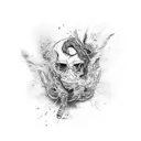 to fast to live to young to die tattoo design idea