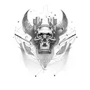 gearhead tattoo design idea