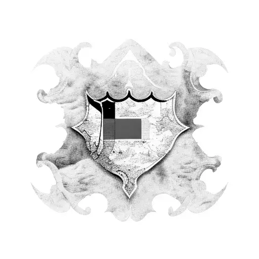 Ivory Coast flag with Ivory Coast's history inside the flag  tattoo design idea