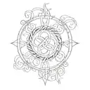 family infinity symbol incorporated tattoo design idea