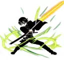 kirito sword tattoo design idea